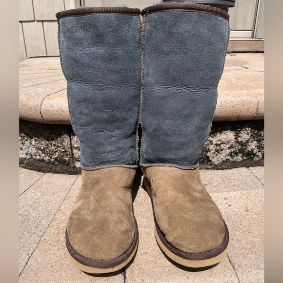 Ugh tri color tall boots - Picture 4 of 4